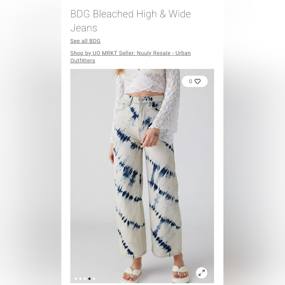 BDG Jeans/ Urban Outfitters brand